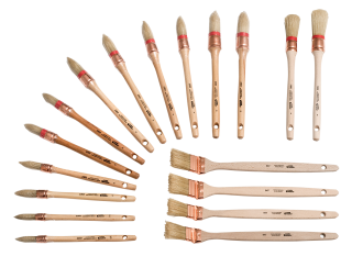 AGIR produit Lot de 18 brosses Tradition